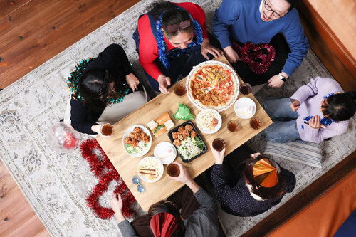 誕生日パーティーの様子